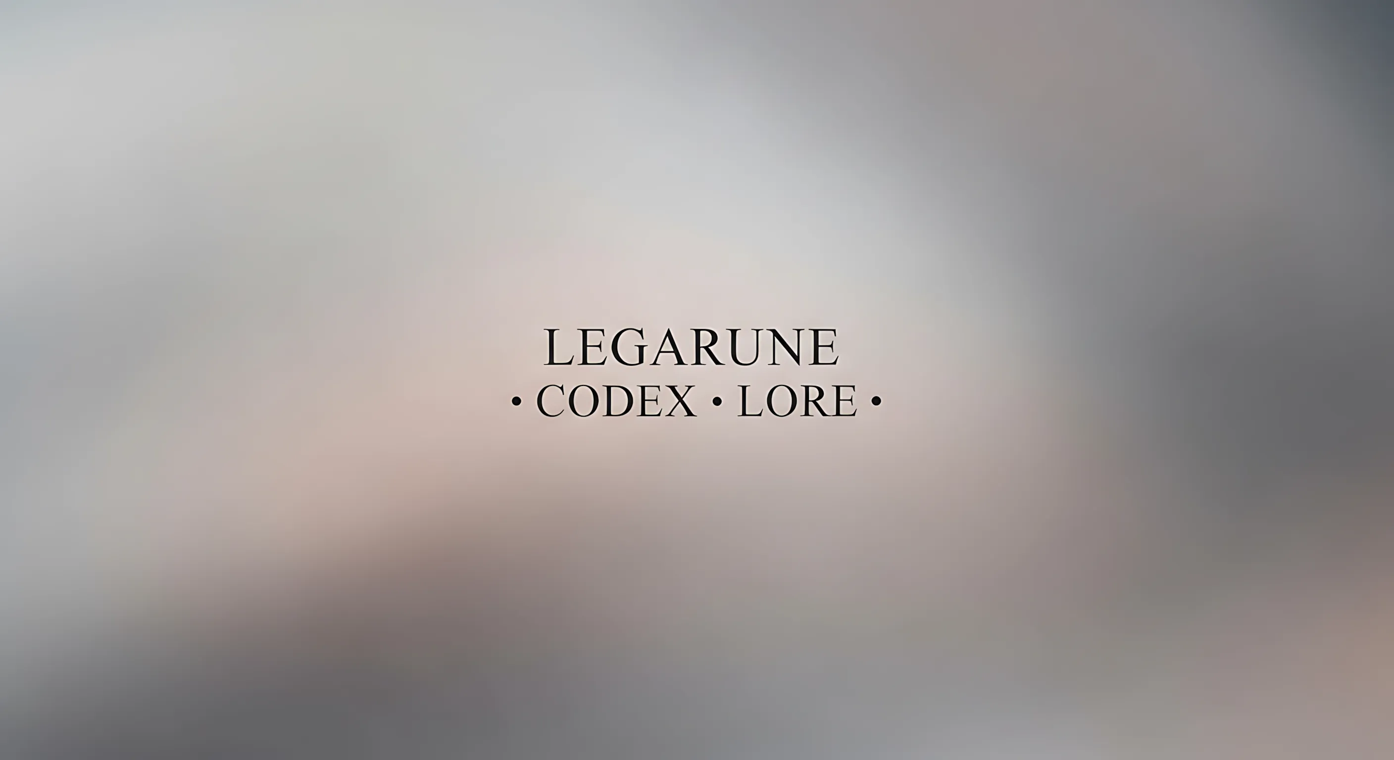 Codex: The Corridor Network